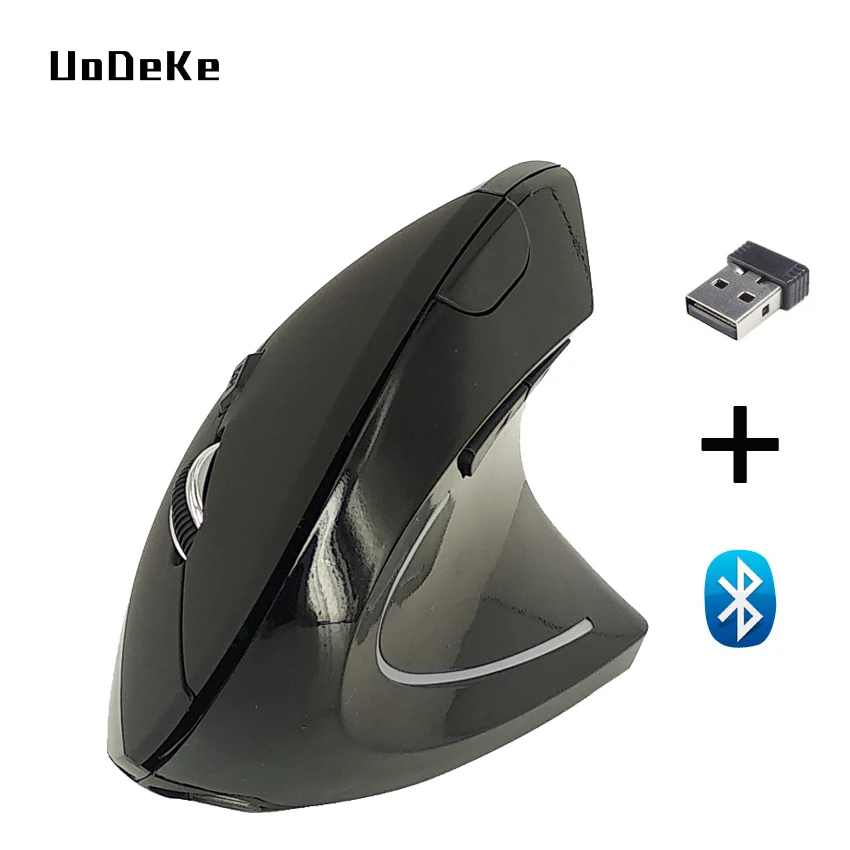 2018 Новый беспроводной 2 4 ГГц + Bluetooth 0 двойного режима мышь 2000 точек/дюйм