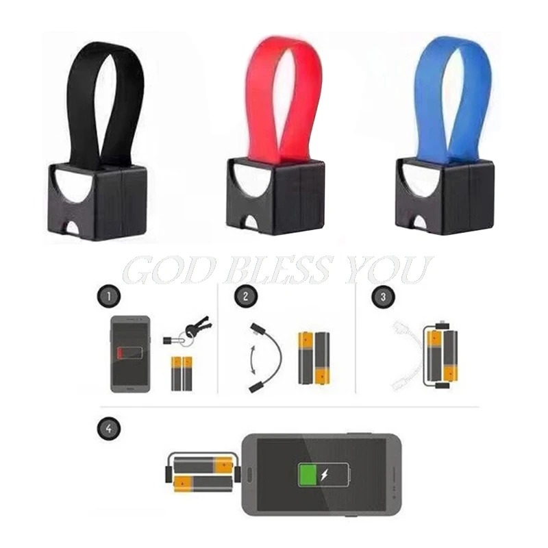 Портативное магнитное АА/ААА зарядное устройство Micro USB для телефона