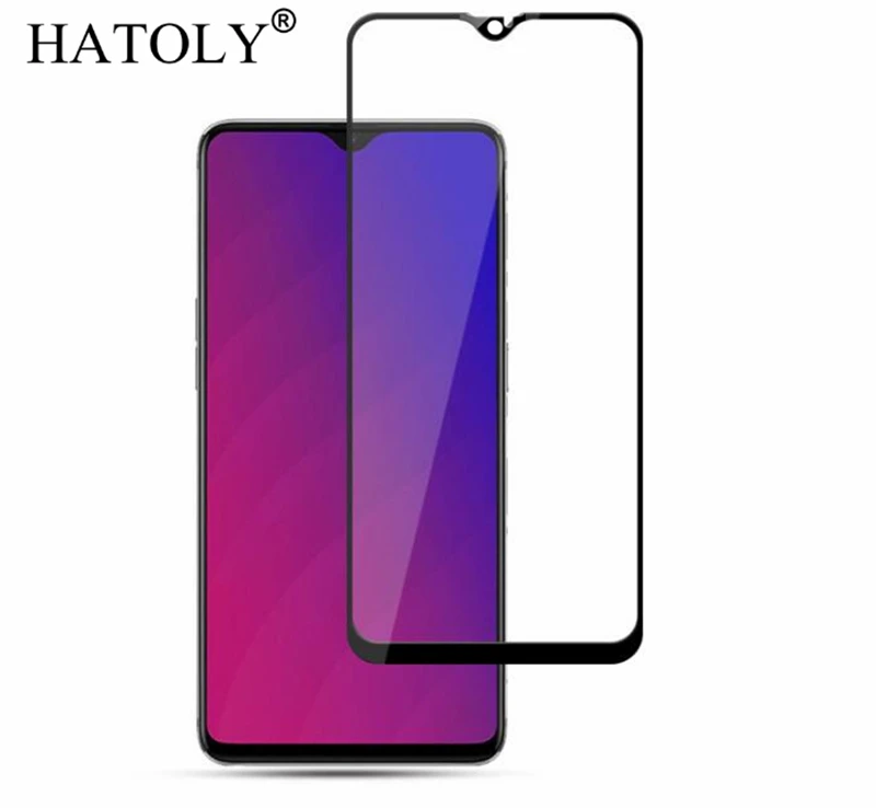 2 шт. закаленное стекло для OPPO F9 защита экрана Pro Полное покрытие CPH1823 CPH1828 3D пленка