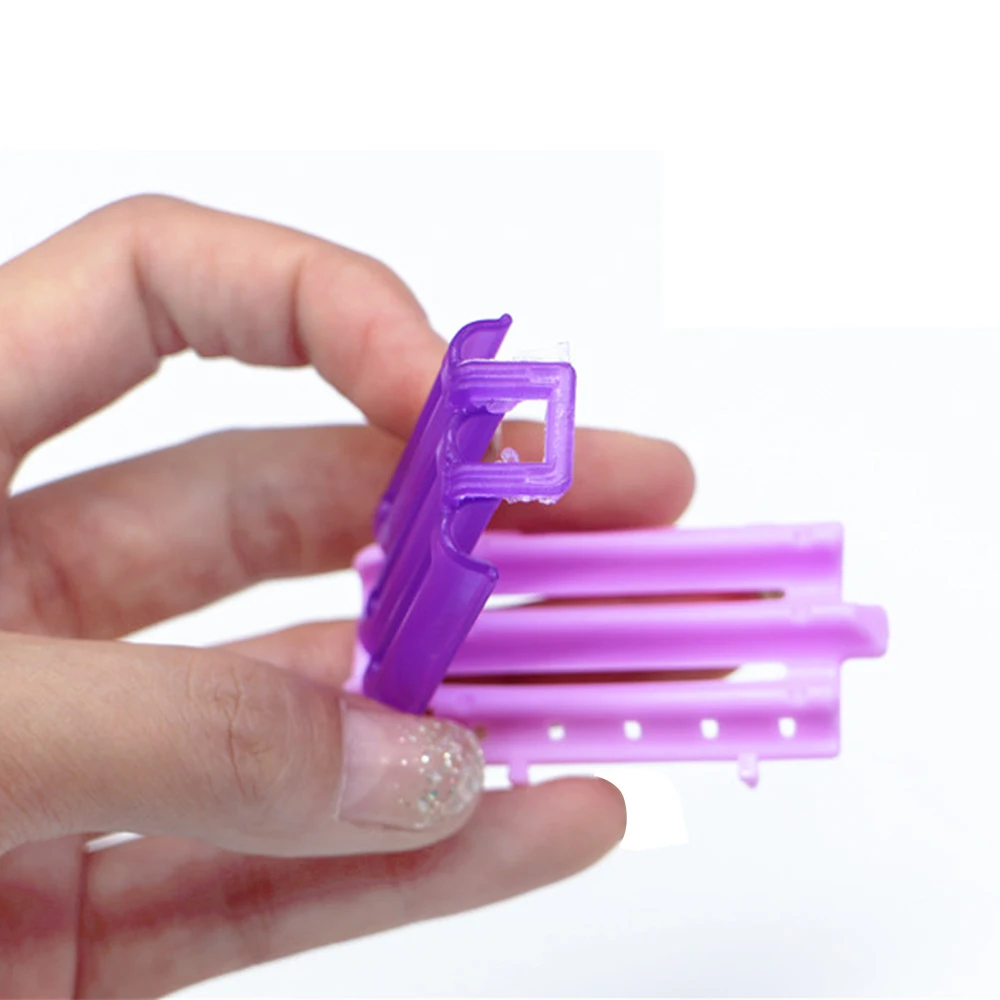 45pcs/bag Hair Clip Wave Perm Rod Bars Corn Curler Fluffy Clamps Rollers Roots Styling Cold Perming Tools | Красота и здоровье