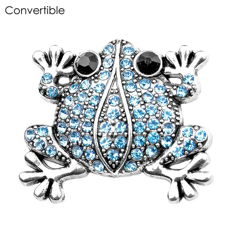 Hot quality Rivca Pearl Cameo Rhinestone magnetic brooch for Women Pink Vintage Muslim Frog Brooch pin accessory | Украшения и