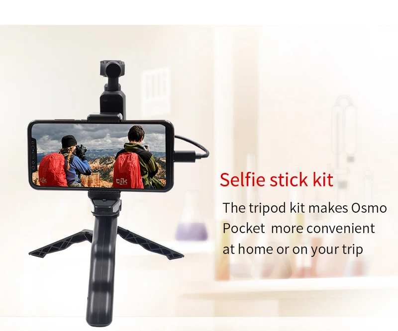 STARTRC Gimbal camera OSMO Карманный расширительный набор аксессуаров/21 в 1 ручной экшн-крепления для фотоаппаратов Запчасти для DJI OSMO Pocket