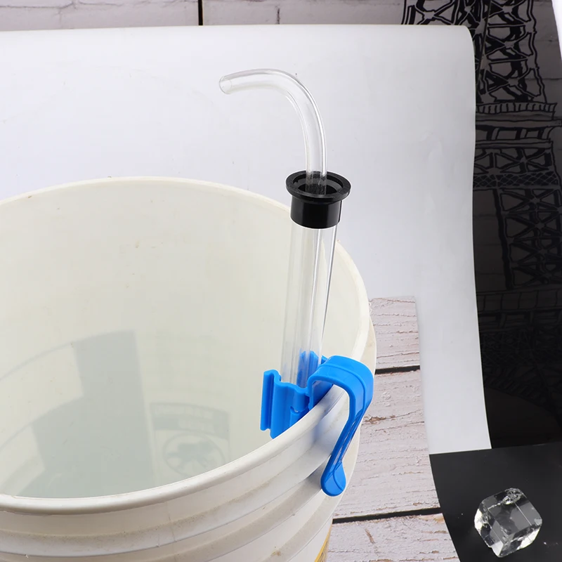 Пластиковый держатель шланга Регулируемый крепежный зажим авто сифон для