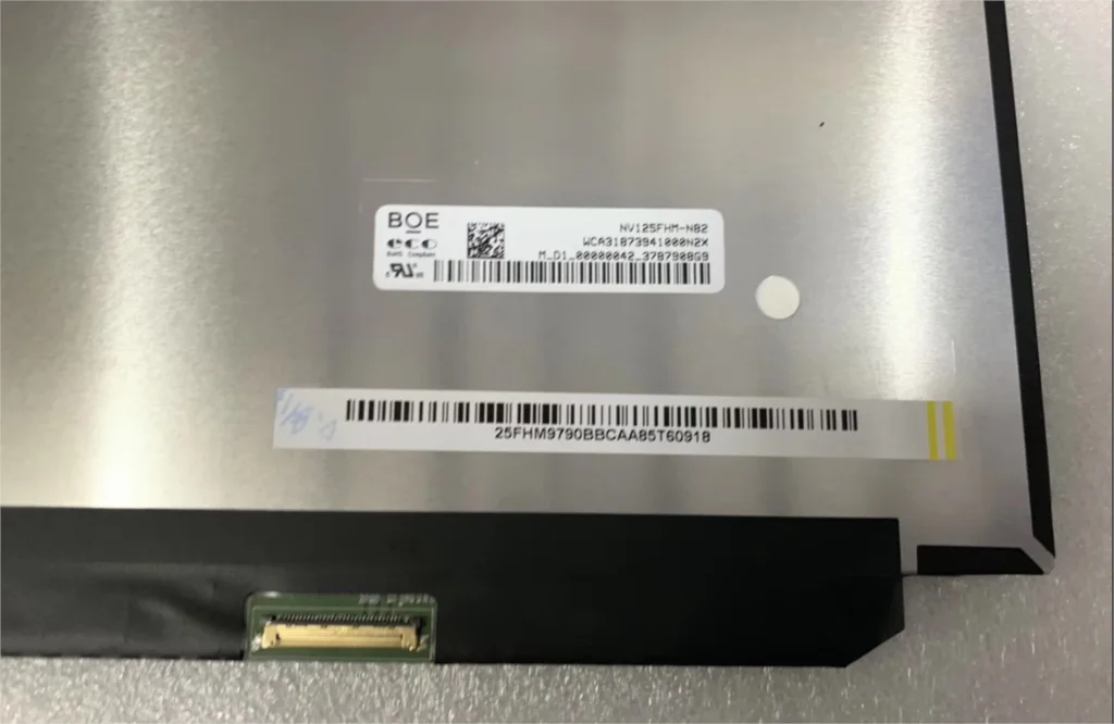 12 5 дюймов 1080 P подсветка &quotFHD&quot ЖК дисплей рекламы рамка экрана ноутбука NV125FHM N82