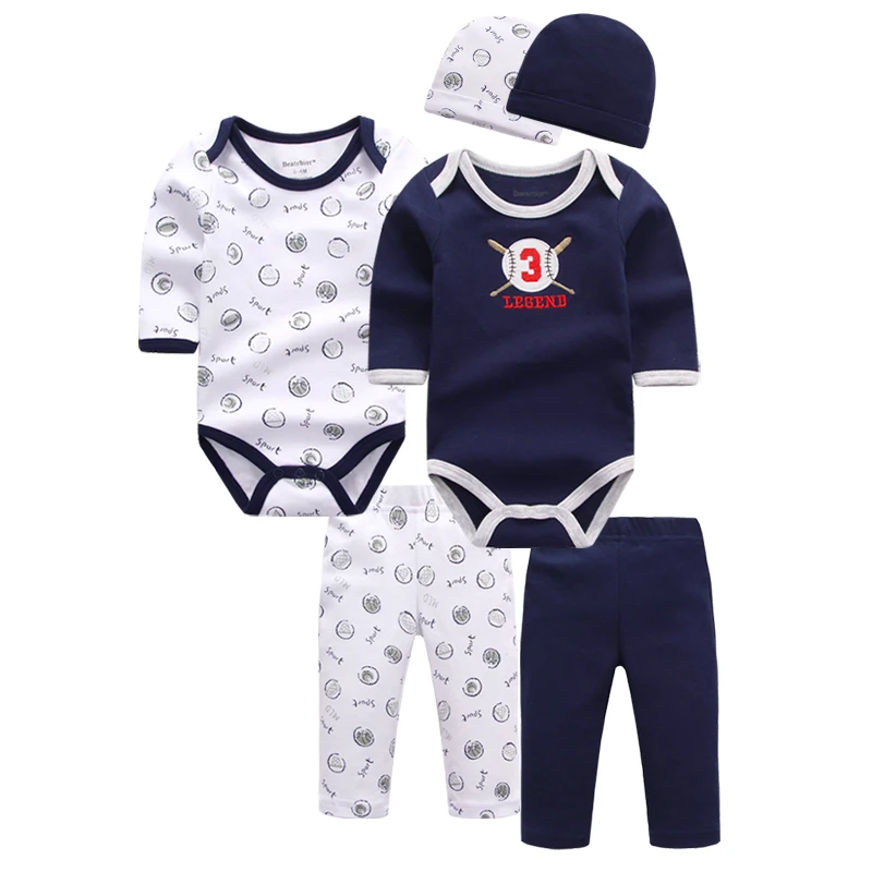 Комплекты одежды для маленьких мальчиков комплект новорожденных девочек с