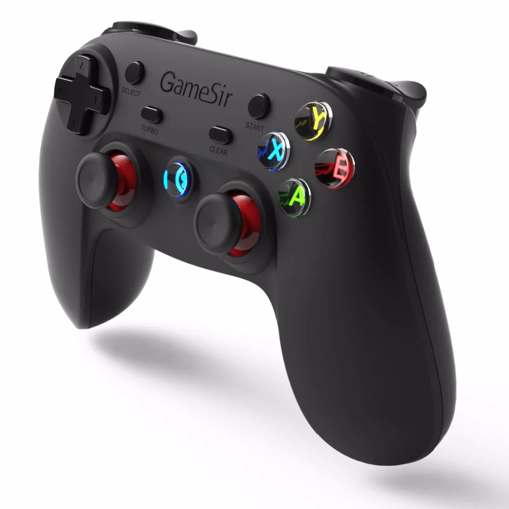 GameSir G3s без кронштейна 2,4 ГГц беспроводной Bluetooth проводной геймпад контроллер+ чехол для Android tv BOX смартфон планшетный ПК VR