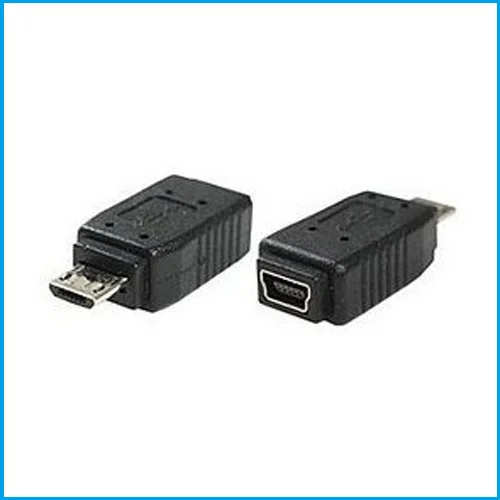 Новый Mini USB Тип ɻ' (5-контактный) Женский к мужчине разъем адаптера Micro B |