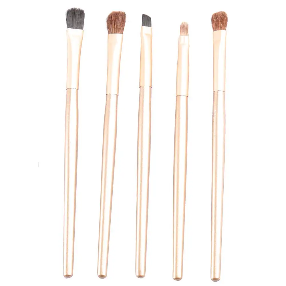 Новинка портативные Кисти для макияжа 5 шт./компл. кисти теней бровей подводки