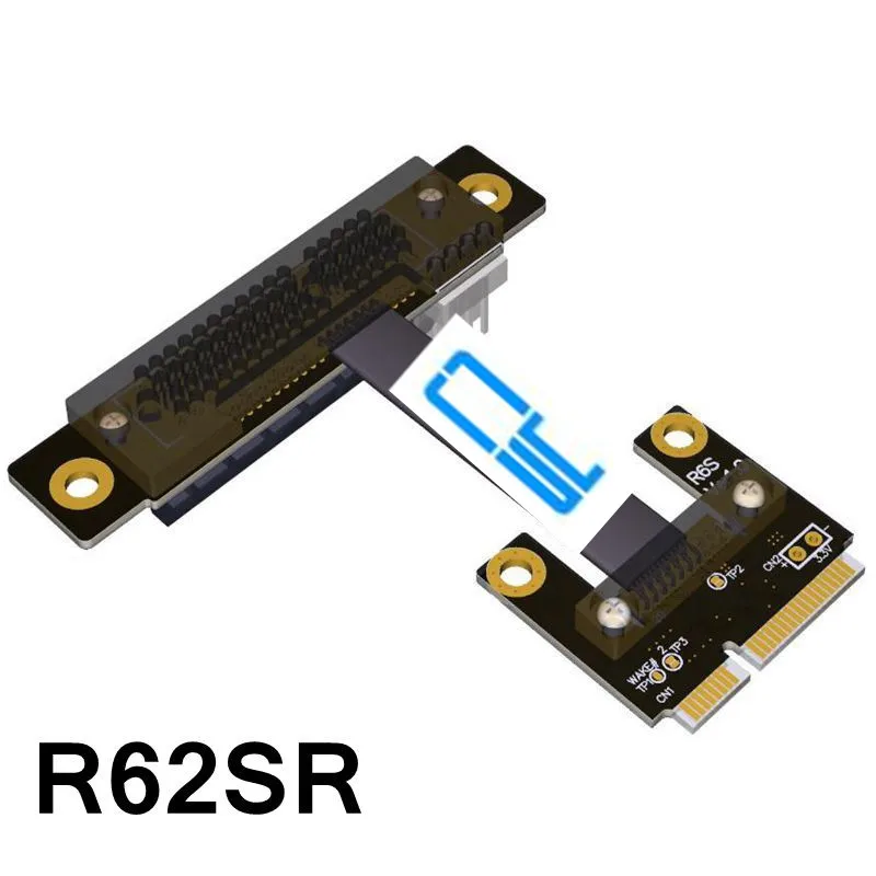 Riser Mini PCIe mPCIe половинная WAN для 4x PCI E x4 адаптер карты правый левый локоть 32G/bps WiFi