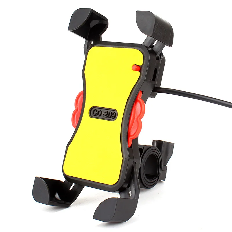 Автомобильный держатель для мобильного телефона мотоцикла с usb-зарядным