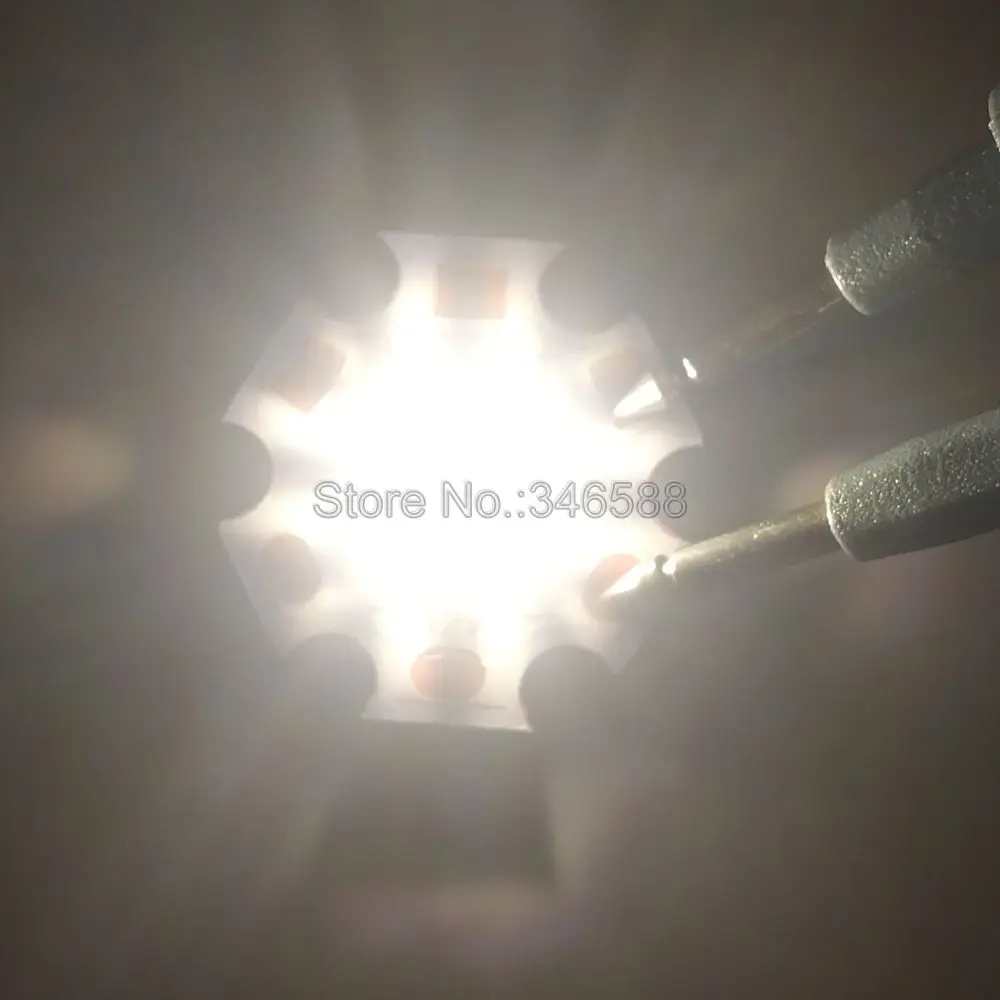 3 В/6 в/12 В Cree XPE2 XP-E2 4 чипа 4 светодиодный 12 Вт Холодный белый нейтральный белый теплый белый красный синий зеленый высокая мощность светодиодный излучатель 20 мм PCB