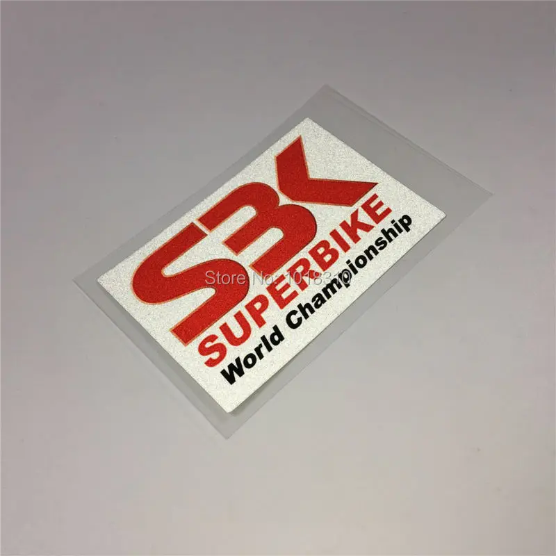 Стильные наклейки для автомобиля зеркальные SBK SUPERBIKE World Champion 9 см|decal skin|decal machinedecal