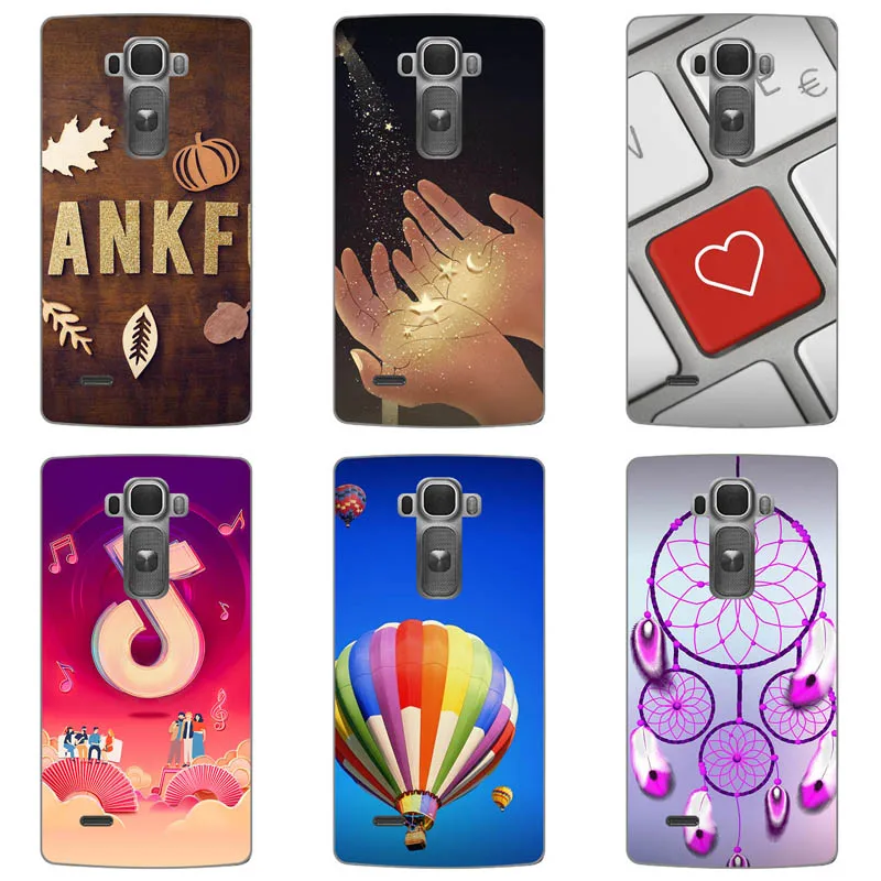 Coque Funda для LG G Flex 2 H955 LS996 Мягкая силиконовая задняя крышка для LG FLEX2 принт милые животные цветок чехол для телефона