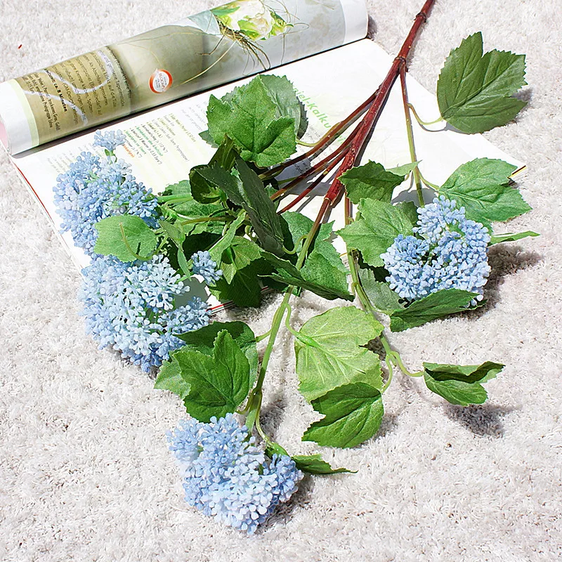 3 головки/ветка Leucospermum искусственные цветы для украшения свадьбы Искусственные цветы Пластиковые поддельные цветы Флер искусственное