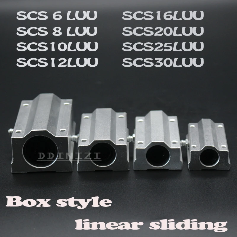 4 шт./лот Бесплатная доставка SC8UU SCS8UU SCS6UU SCS10UU SCS12UU SCS8LUU SCS10LUU SCS16UU 8 мм Линейный