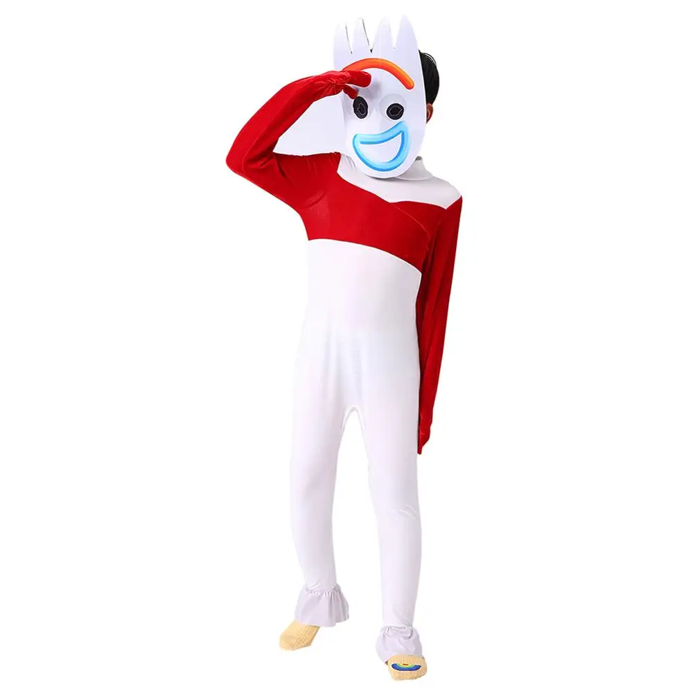 Игрушка Forky косплей костюм комбинезон наряд для детей Хэллоуин костюмы| |