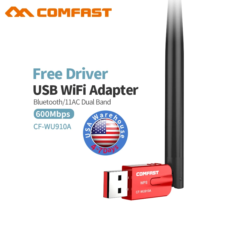 600 Мбит/с беспроводная сетевая карта bluetooth 2 1/4 USB WiFi адаптер 5 8G 4G Wi Fi приемник AP 5dBi