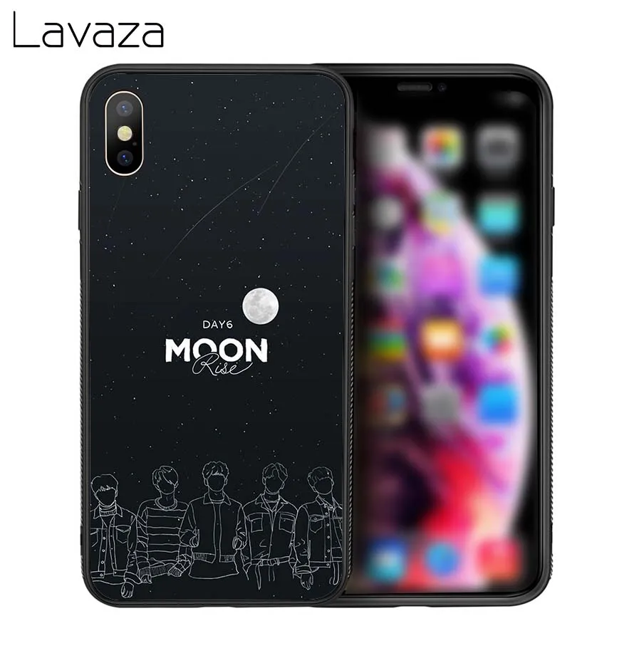 Мужской мягкий силиконовый чехол Lavaza DAY6 для Apple iPhone 6 6S 7 8 Plus 5 SE X XS 11 Pro MAX XR |