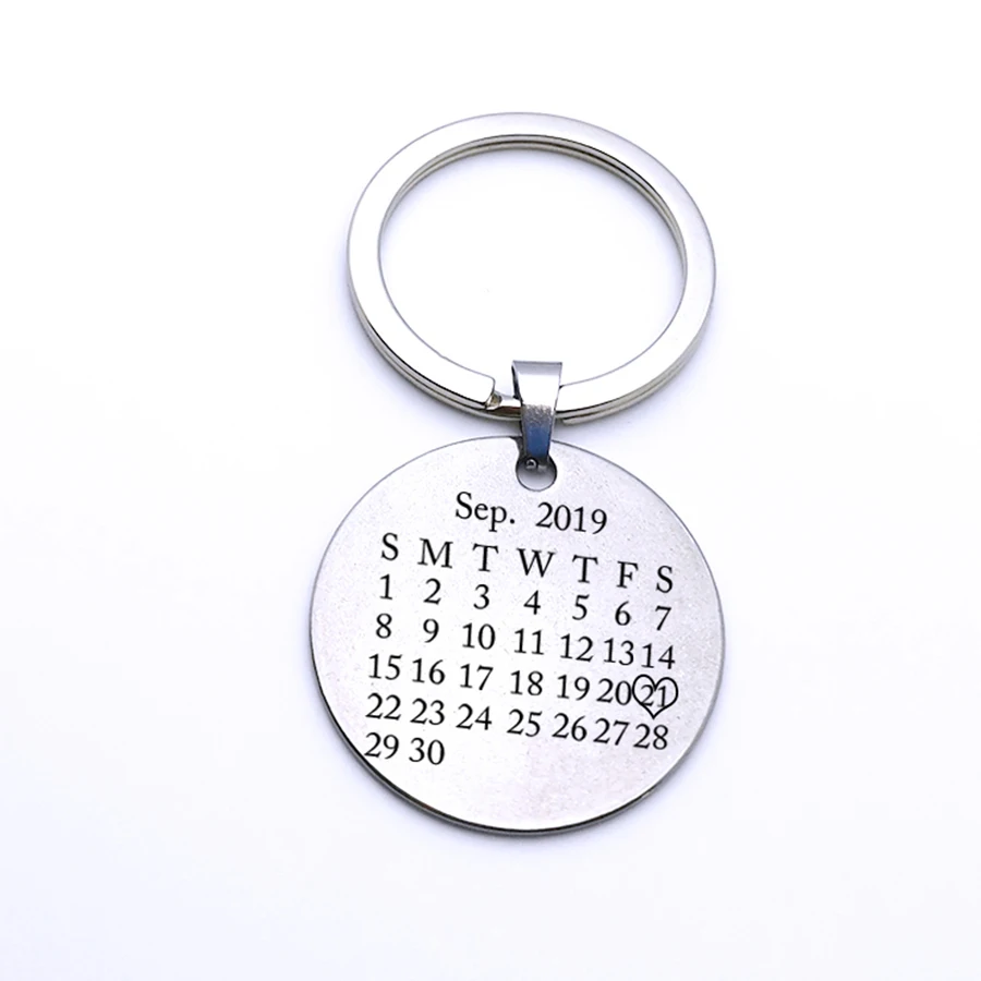 Индивидуальные календарная дата обещание на мизинцах 2 начальных букв брелок