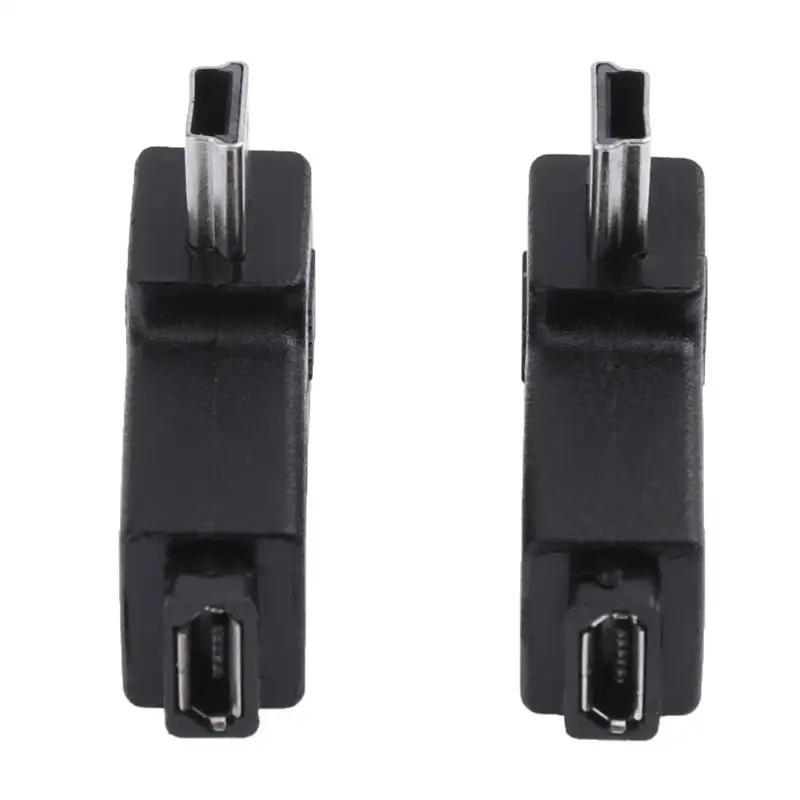 2 шт./компл. L образная мини usb мама к Micro USB папа 90 градусов правый левый угол