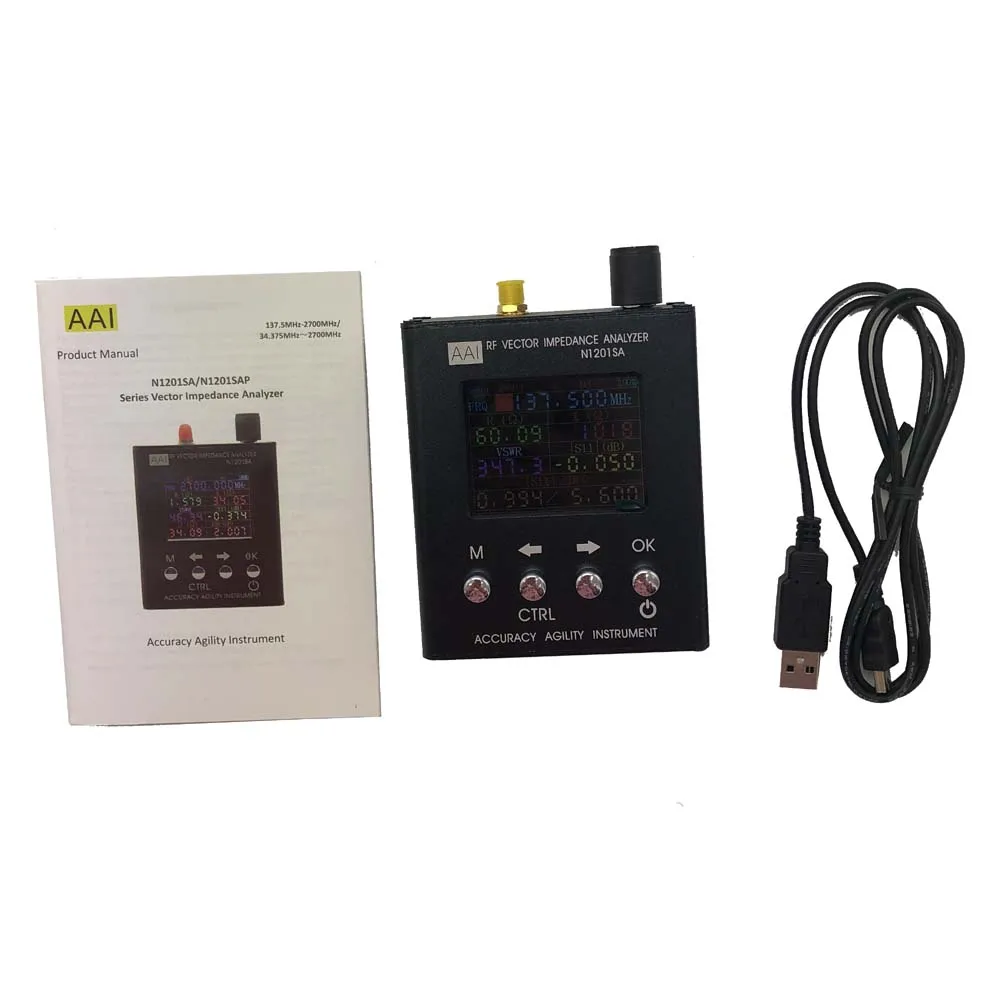 Lusya английский verison N1201SA 140MHz-2 7 GHz UV RF векторное сопротивление ANT SWR антенный