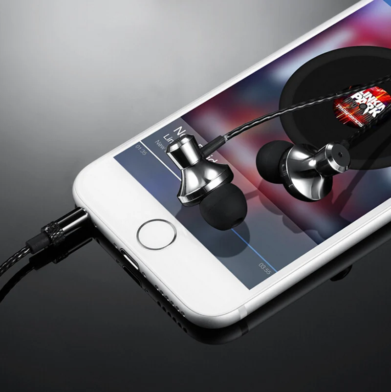 Стоимость продажи металла Super Bass Наушники Hi Fi стерео наушники Шум Снижение