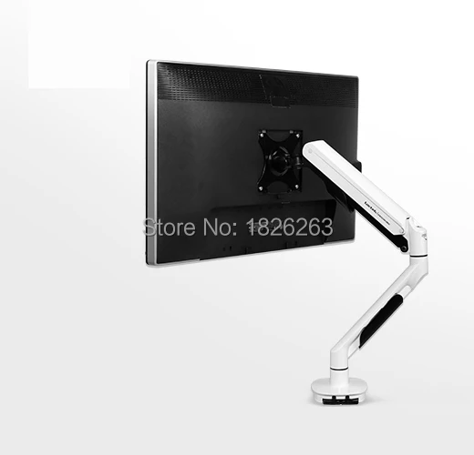 Loctek Q7, Высококачественная Белая настольная газовая пружина 10-30 дюймов, держатель монитора, кронштейн, подставка для дисплея с двумя портами USB Loctek Q7, Высококачественная Белая настольная газовая пружина 10-30 дюймов, держатель монитора, кронштейн, подставка для дисплея с двумя портами USB