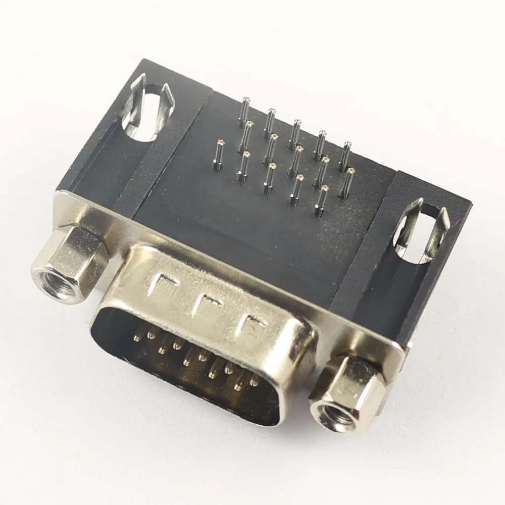 10 шт. D-SUB VGA 15 Pin типа папа прямоугольный разъем PCB 3 ряда Тип 8 89 | Обустройство дома