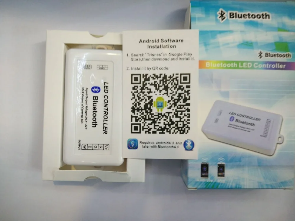 Шим Bluetooth RGBW из светодиодов контроллер для полосы света модуля поддержка Iphone
