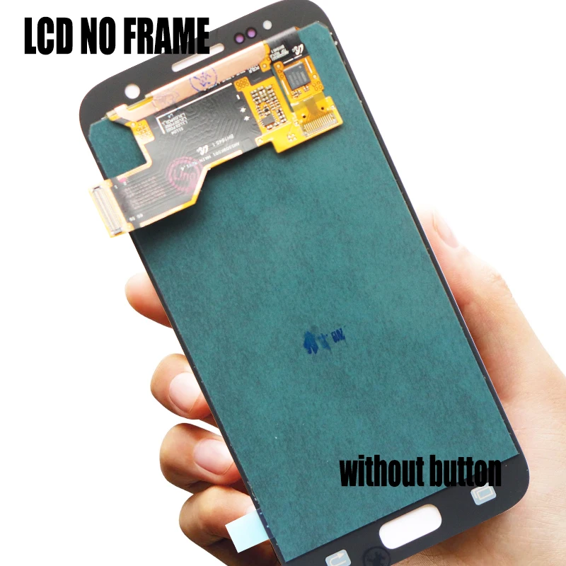 Оригинальный 5 1-дюймовый SUPER AMOLED ЖК-дисплей для Samsung Galaxy S7 G930 G930F сменный сенсорный