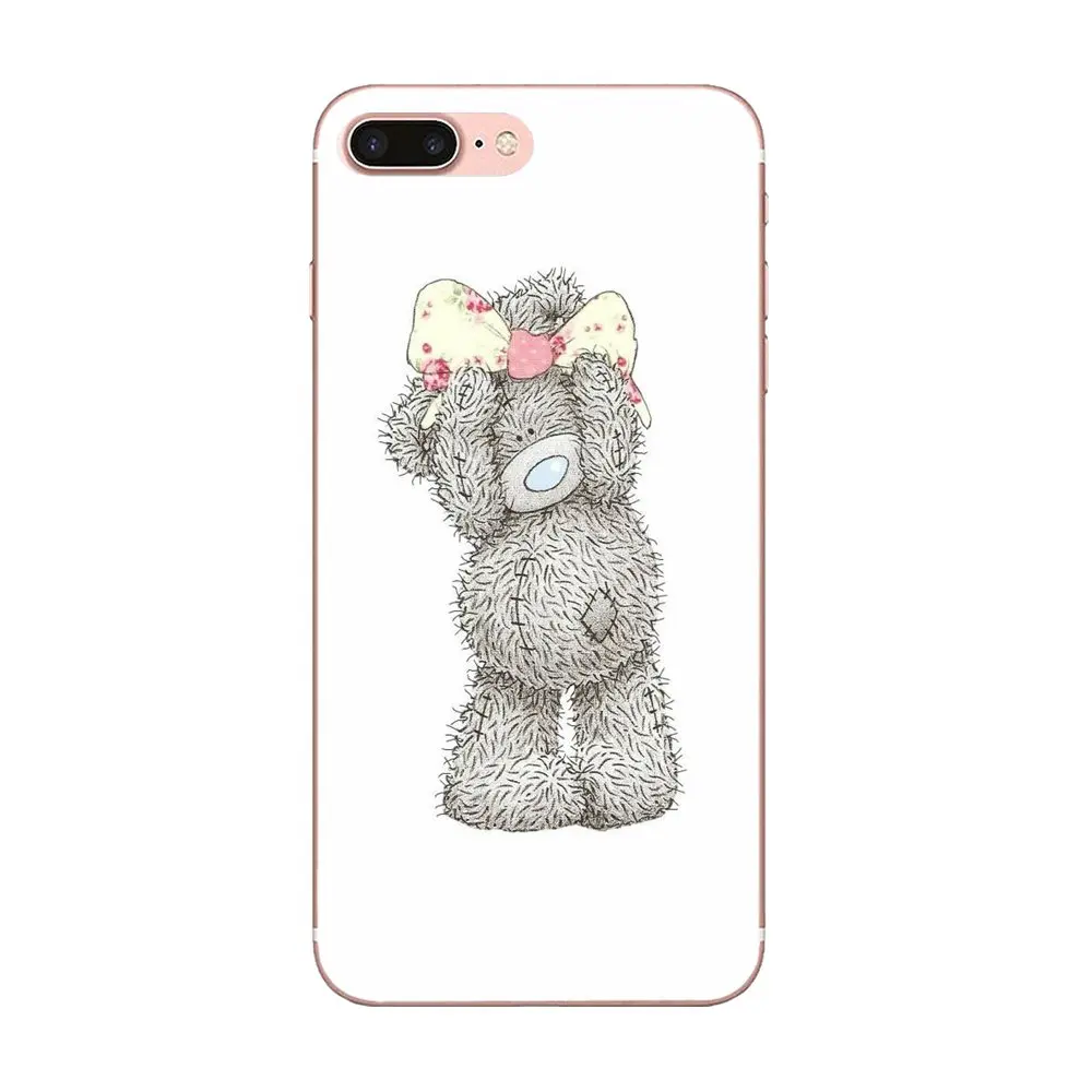 Soft Cases Capa Lovely Teddy Bear Mobile For Samsung Galaxy Note 5 8 9 S3 S4 S5 S6 S7 S8 S9 S10 mini Edge Plus Lite | Мобильные