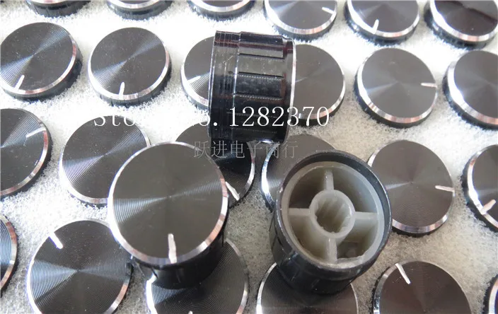 [BELLA] черная и белая ручка потенциометра из высококачественного алюминия