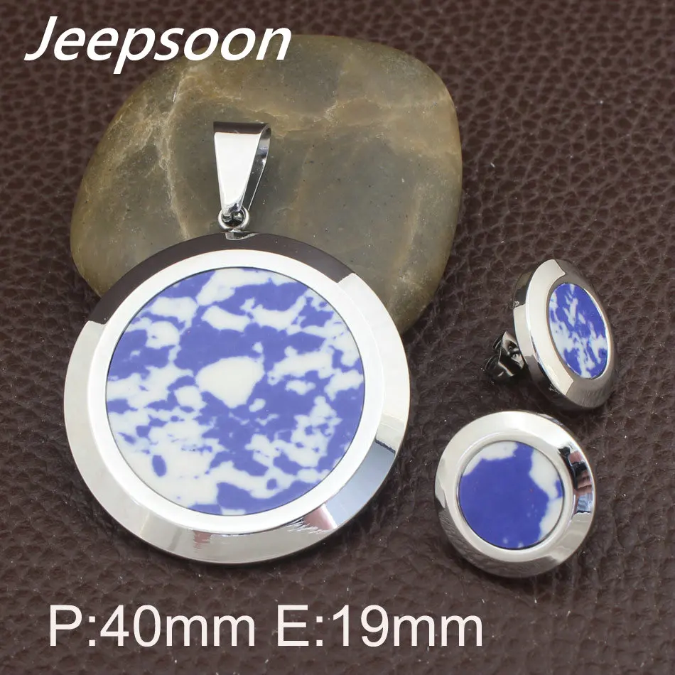 2 цвета Новые круглые дерево стилей из нержавеющей стали ювелирные подвески и