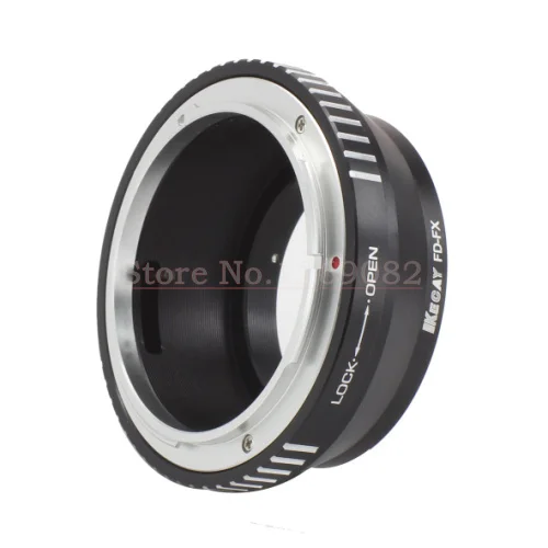 Кольцо адаптер для объектива KECAY из алюминиевого сплава Can & n FD крепление Fujifilm FX X F