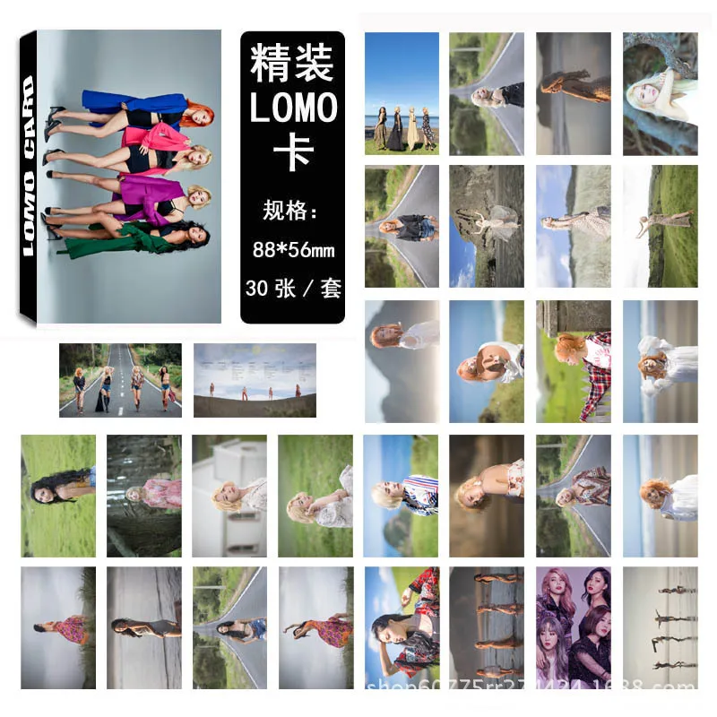 30 шт./компл. MAMAMOO Звездная ночь Lomo открытки украшения самодельные фото карты