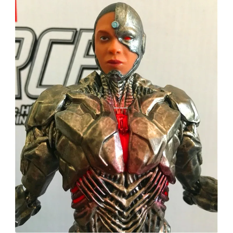 Лига Справедливости супергерой киборг Вик Стоун ARTFX + Статуя vicстоун 1/10 Масштаб