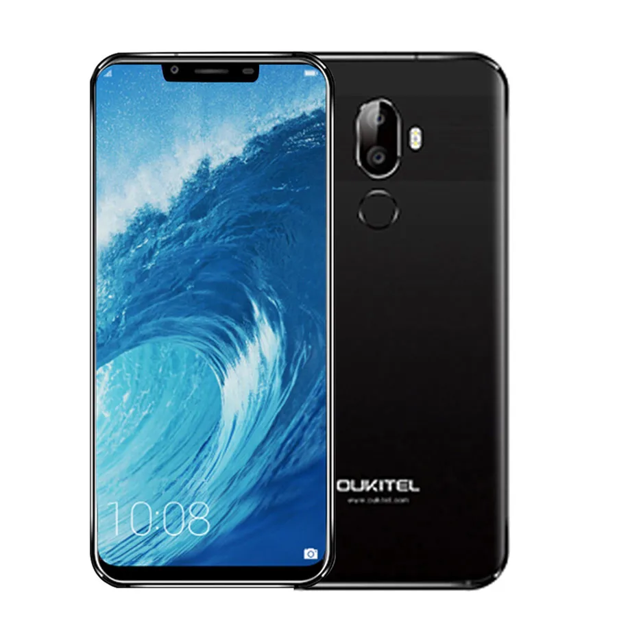 Oukitel U18 5,8" 21:9 полный Дисплей мобильного телефона Face ID MT6750T Octa Core Android 7,0 4 Гб Оперативная память 64 Гб Встроенная память 4000 мА/ч, 16MP мобильного телефона
