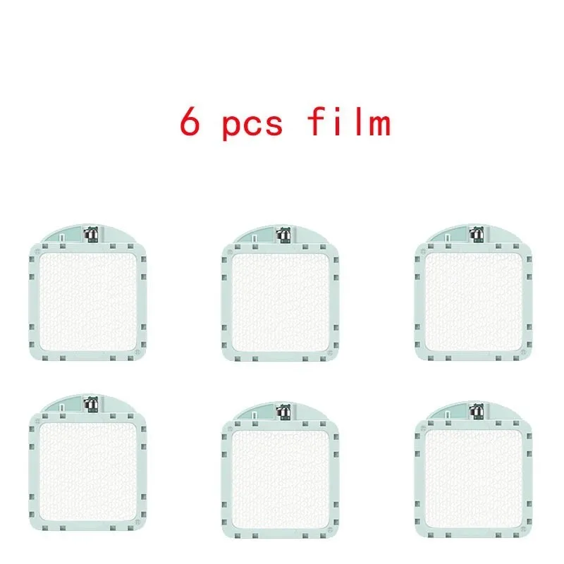 6pcs film Xiaomi Mijia Smart Edition Muggenmelk Killer Time Functie Fan Drive Vervluchtiging Отпугиватель насекомых для помещений - Цвет: 6pcs film