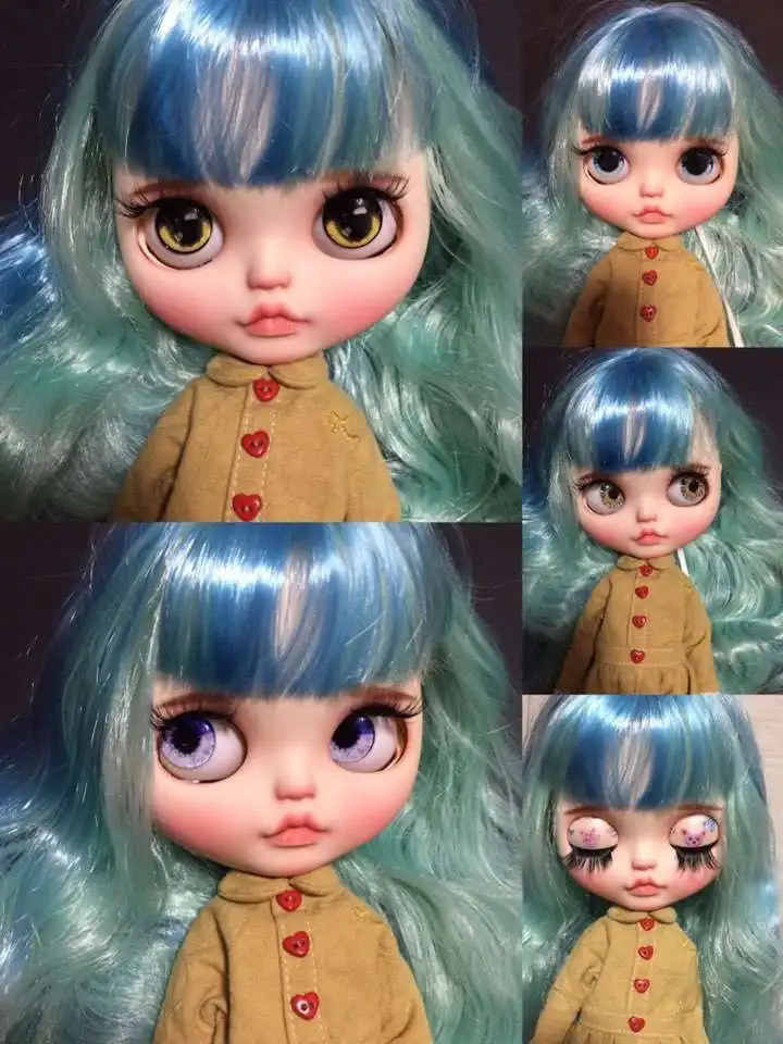 Кукла на заказ сделай сам Обнаженная кукла блайз для девочек 201903 (одежда в
