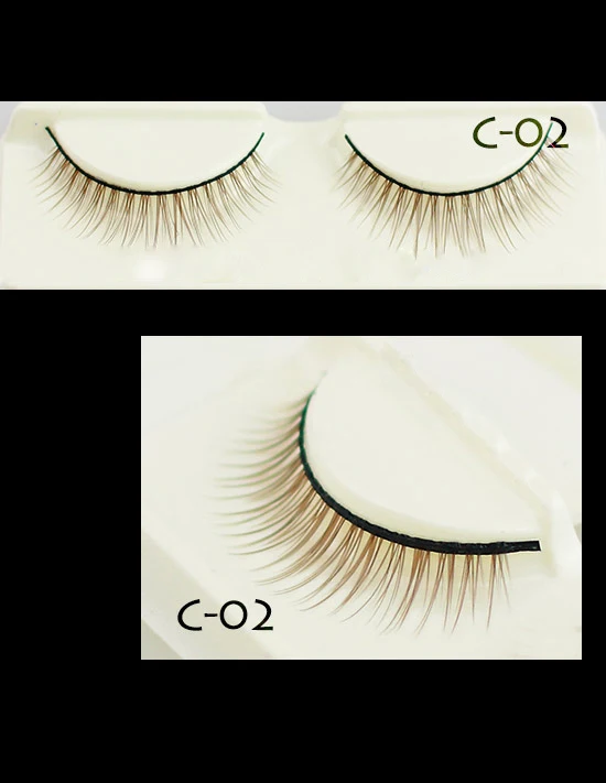 BJD кукла make up коричневый ресниц похож на 4D моделирование натуральный густой ресниц для 1/3 1/4 1/6 BJD DD SD дядя кукла DIY C-02