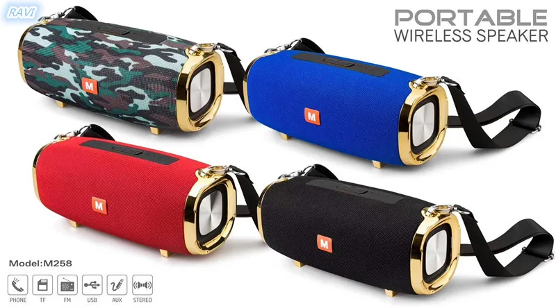 Новый Военный барабан bluetooth колонка карта коллекция напоминание звуковой