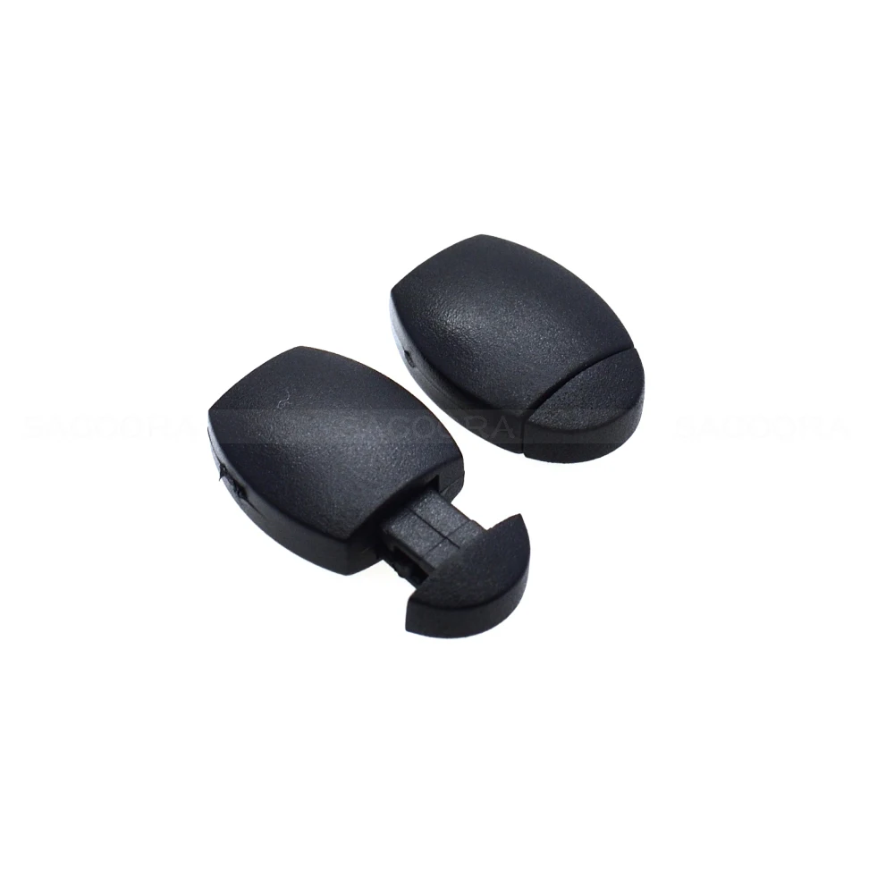 

1000pcs/pack Plastic Zip Clip Buckle Zipper Pulls Cord Rope Ends Lock Black For Paracord/Clothing/Backpack Free Shipping