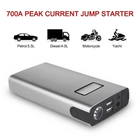 car jump starter portable auto battery booster kit emergency power pack phone charger with smart charging port 700a 18000mah