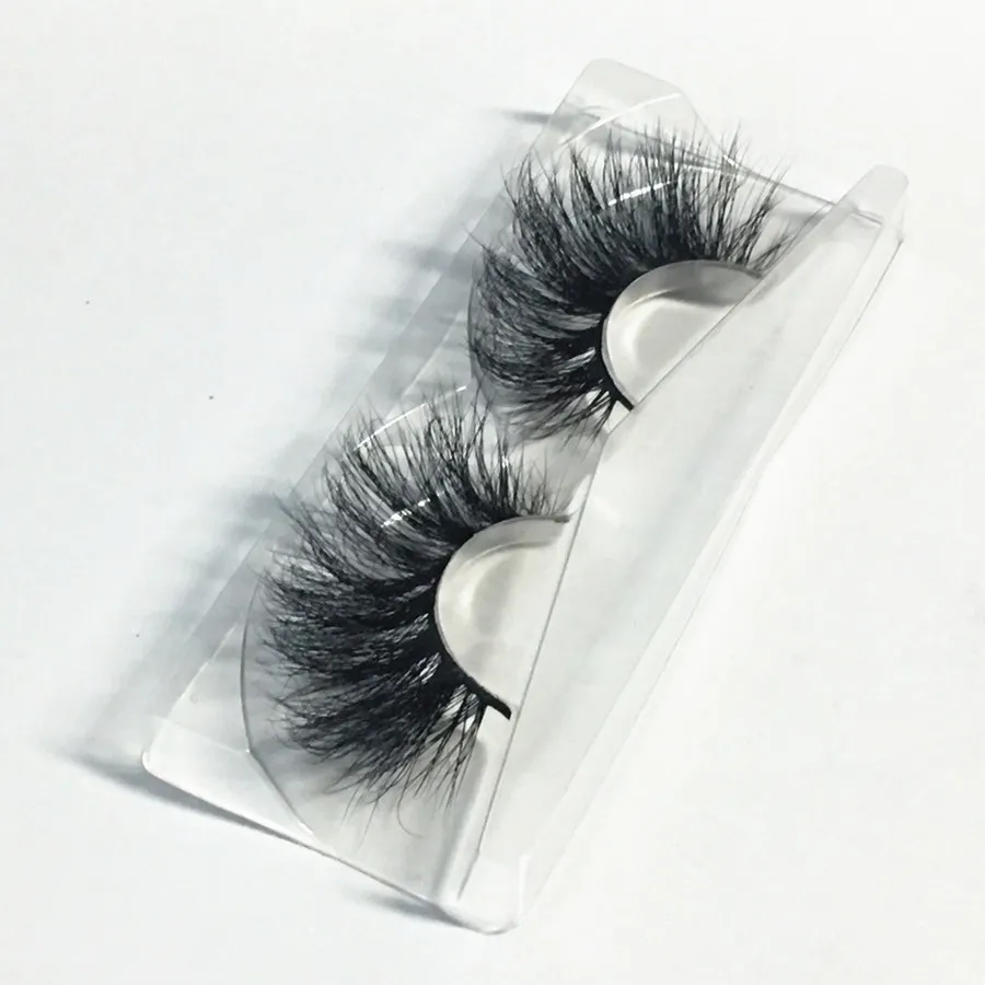 20 мм объемные норковые ресницы для макияжа натуральные накладные ручная работа