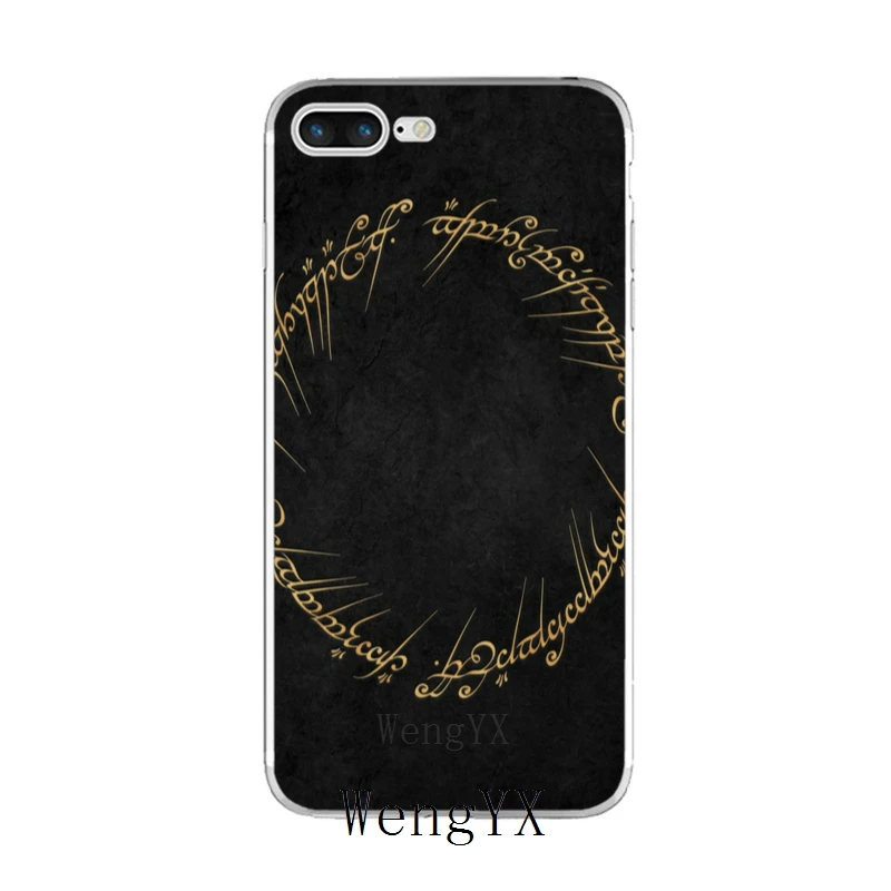 Hobbit Lord Of The Ring Lotr silicone TPU Soft phone case For Samsung Galaxy S3 S4 S5 S6 S7 edge S8 S9 Plus mini Note 3 4 5 8 - Цвет: Ring-Lotr-A-09