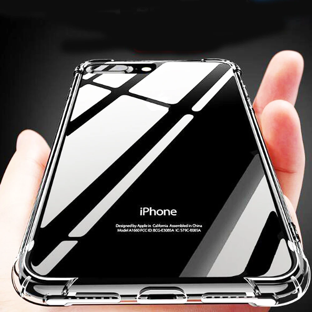 Mayround для iPhone X 8 Plus SE силиконовый чехол гибридная прозрачная воздушная подушка