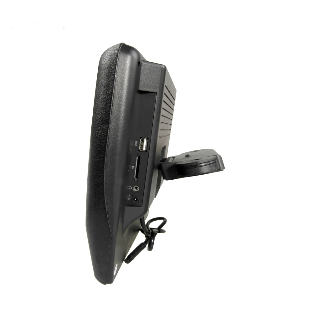 9 дюймов Универсальный подголовник автомобиля Мониторы DVD/USB/SD плеер с HDMI displayer IR/FM