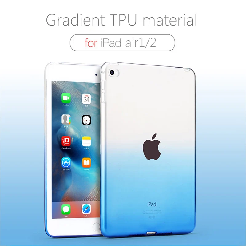 ! ACCEZZ 9 7 дюймовый защитный чехол для планшета Air1/2/ipad5/ipad6 прозрачный мягкий