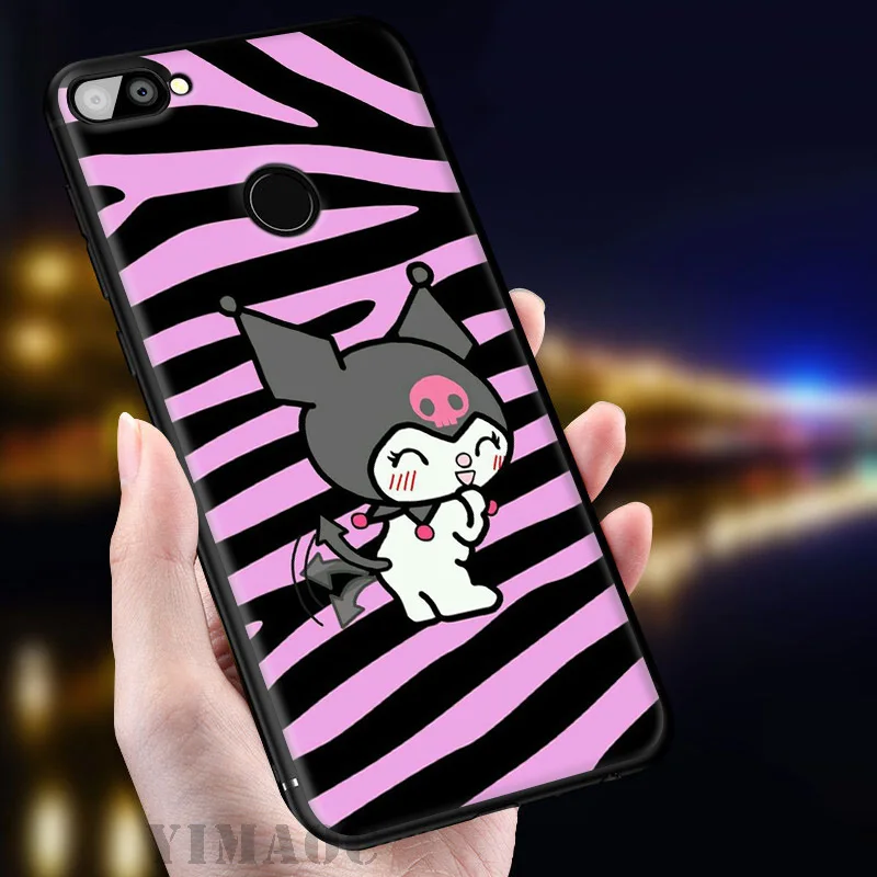 YIMAOC Kuromi цветной мягкий чехол для huawei mate 20 10 P30 P20 Pro P10 P9 P Smart Z 2019 &amp Nova 3 3i Lite |