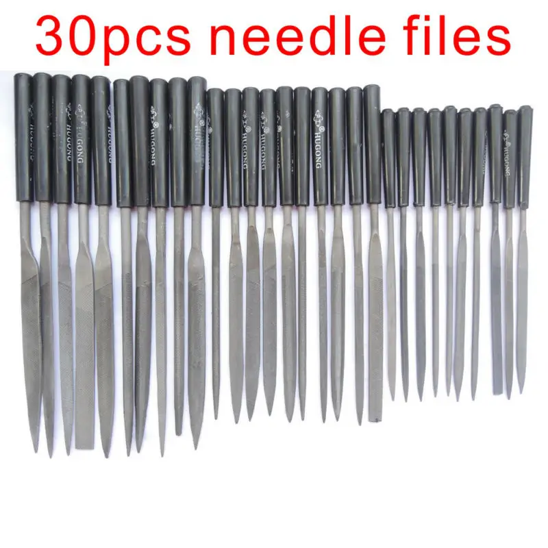 30 шт. инструменты для резьбы по дереву деревообрабатывающий рашпиль игольчатые